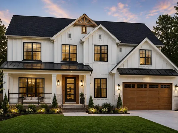 Distinctive modern farmhouse in the Research Triangle